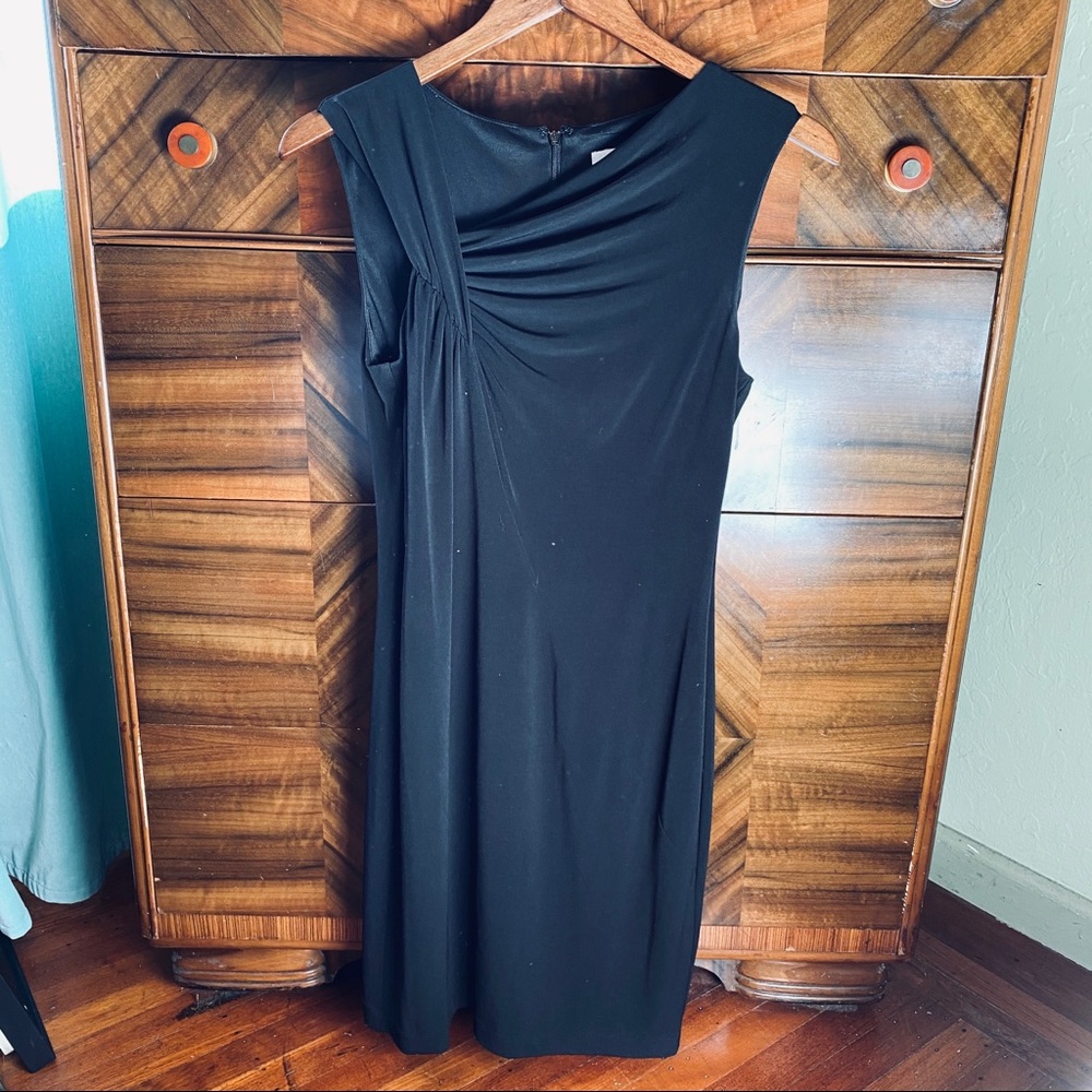 Classic Calvin Klein ‘little black dress’